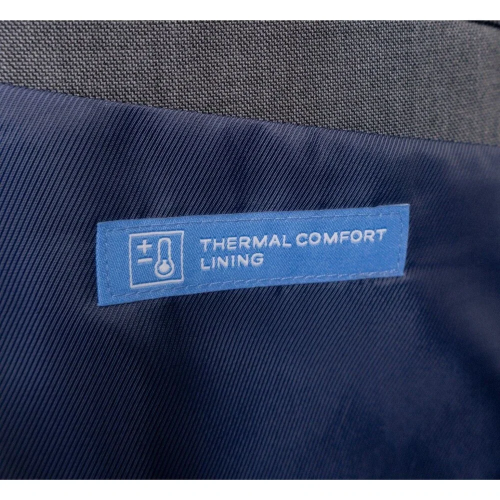 Van Heusen Flex Thermal Comfort Blazer Sport Coat Sz 40R Poly Blend Jacket
